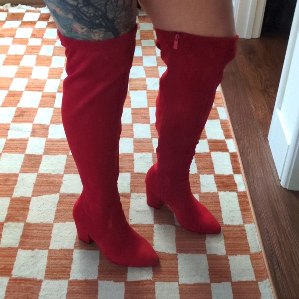 Thigh high boots